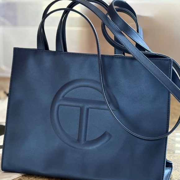 Telfar Medium Shopping Bag Cobalt - Picture 1 of 6
